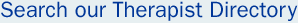 Therapist Directory Search